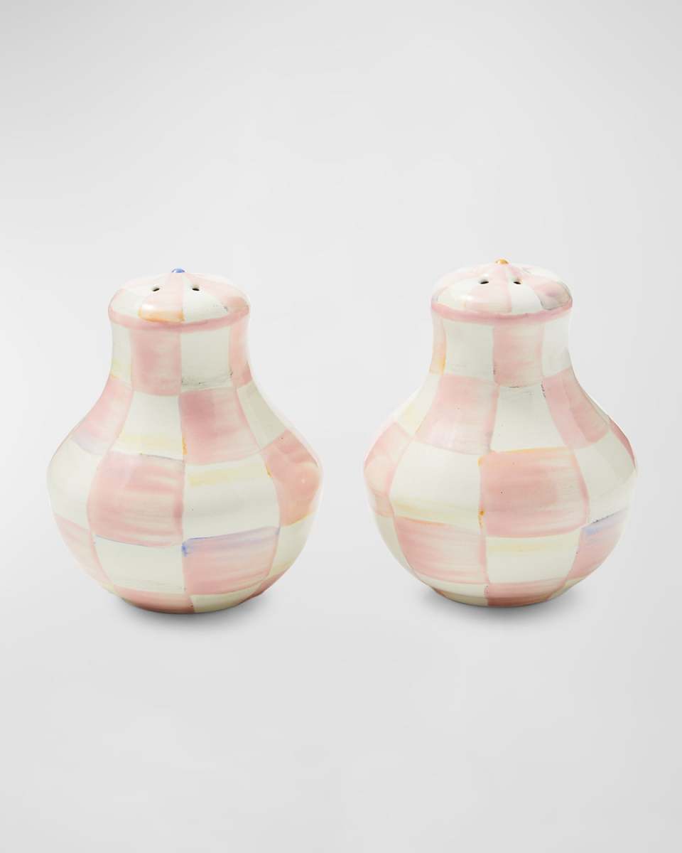 Rosy Check Small Salt & Pepper Shakers